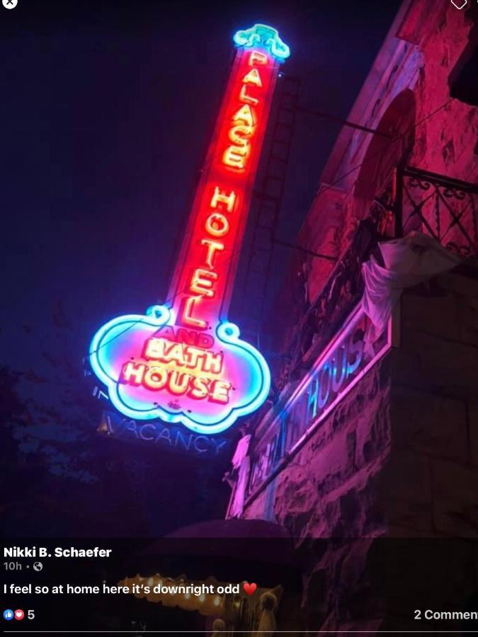 The Palace Hotel And Bath House Spa Eureka Springs Exterior photo