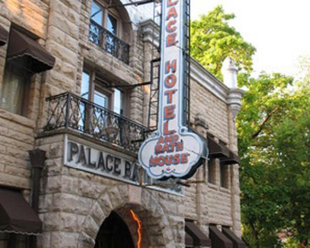 The Palace Hotel And Bath House Spa Eureka Springs Exterior photo